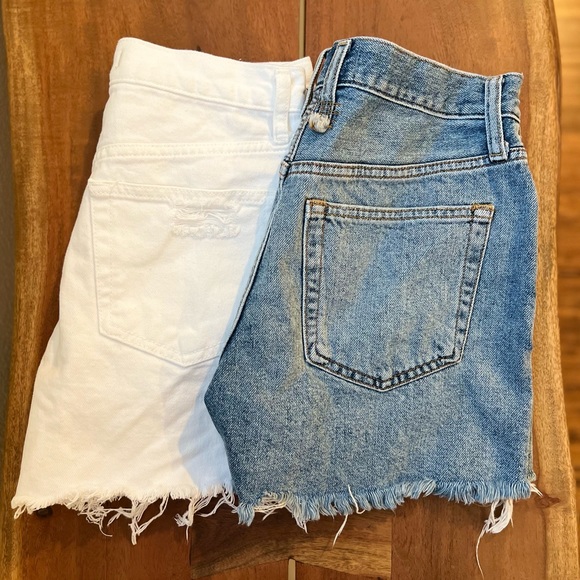 Bundle of 2 -Free People shorts Women’s size 24 - Picture 1 of 9